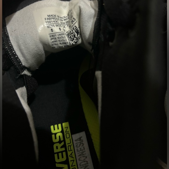 ⭐️RARE! Converse Chuck Taylor High Top With Lunarlon in Black/White - Picture 7 of 8